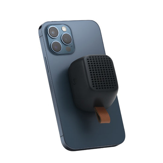 Magnetic Speaker & Stand - Black banner