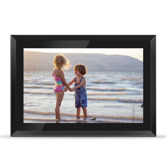 Digital Picture & Video Frame - Black banner